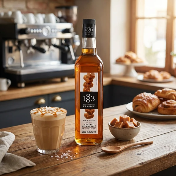 1883 Syrup Salted Caramel FL 25 17-4775 by 1883 color Svart
