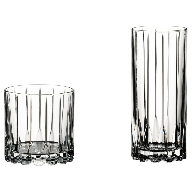 Riedel Drink Specific - Rocks & Highball Sett - 8 glass 986426 by Riedel color Helder