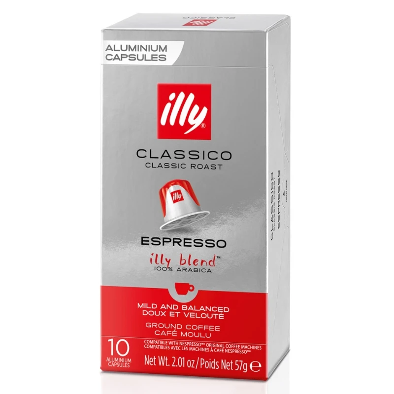 Illy Nespresso Classico Kapsler 10 stk. 2001403 by Illy color Svart