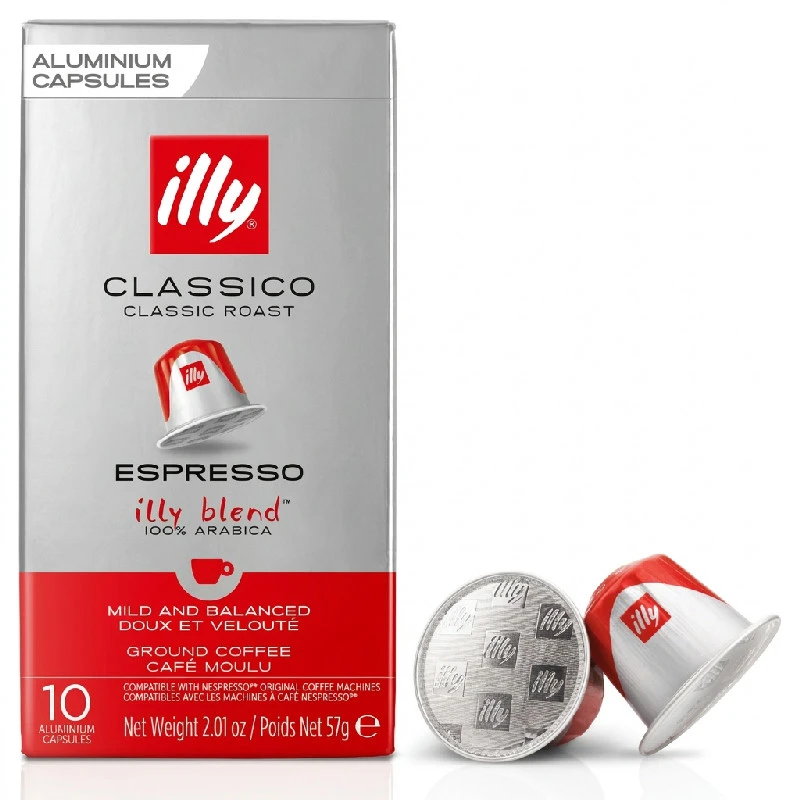 Illy Nespresso Classico Kapsler 10 stk. 2001403 by Illy color Svart