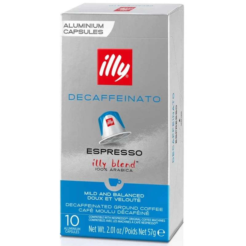 Illy Nespresso Decaf Koffeinfrie Kapsler 10 stk. 2001443 by Illy color Svart