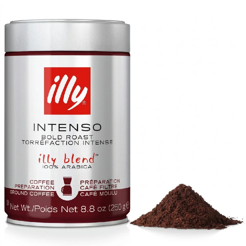 Illy Intenso Bold Roast kaffebønner 250g 2000153 by Illy color Svart