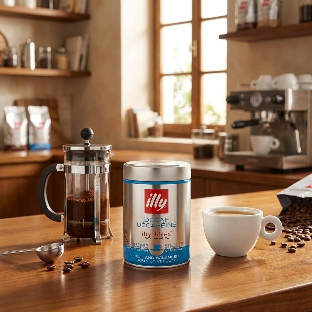 Illy Decaf / Koffeinfri Malt Kaffe 125g 2001193 by Illy color Svart