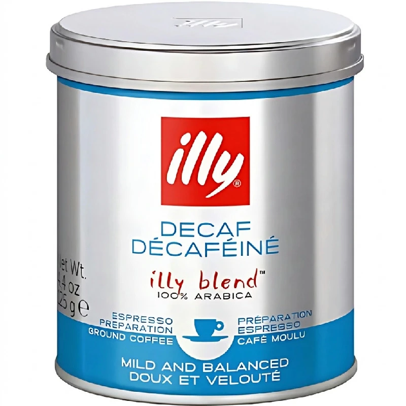 Illy Decaf / Koffeinfri Malt Kaffe 125g 2001193 by Illy color Svart