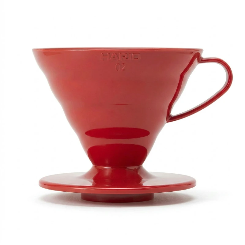 V60 Plast 02 Dripper - Rød VD-INT-02R by Hario color Svart