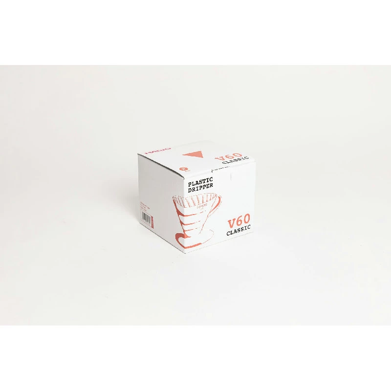 V60 Plast 02 Dripper - Hvit VD-02W by Hario color Svart