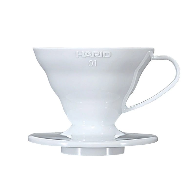 V60 Plast 01 Dripper - Hvit VD-01W by Hario color Svart