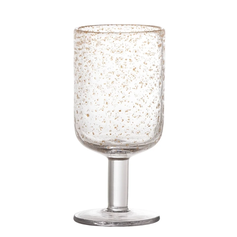 Bloomingville Bubbles Vinglass - Klar 82060898 by Bloomingville color Svart