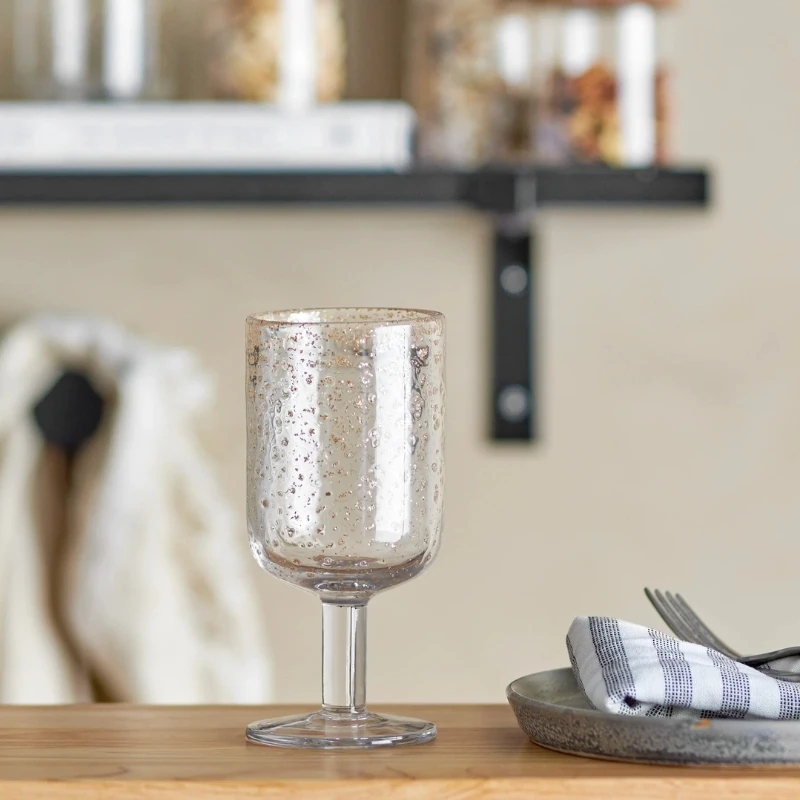 Bloomingville Bubbles Vinglass - Klar 82060898 by Bloomingville color Svart