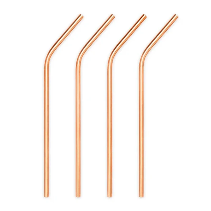 Barprofessional Metallsugerør 6 mm - 4 stk. - Kobber RSIEC04 by Barprofessional color Svart