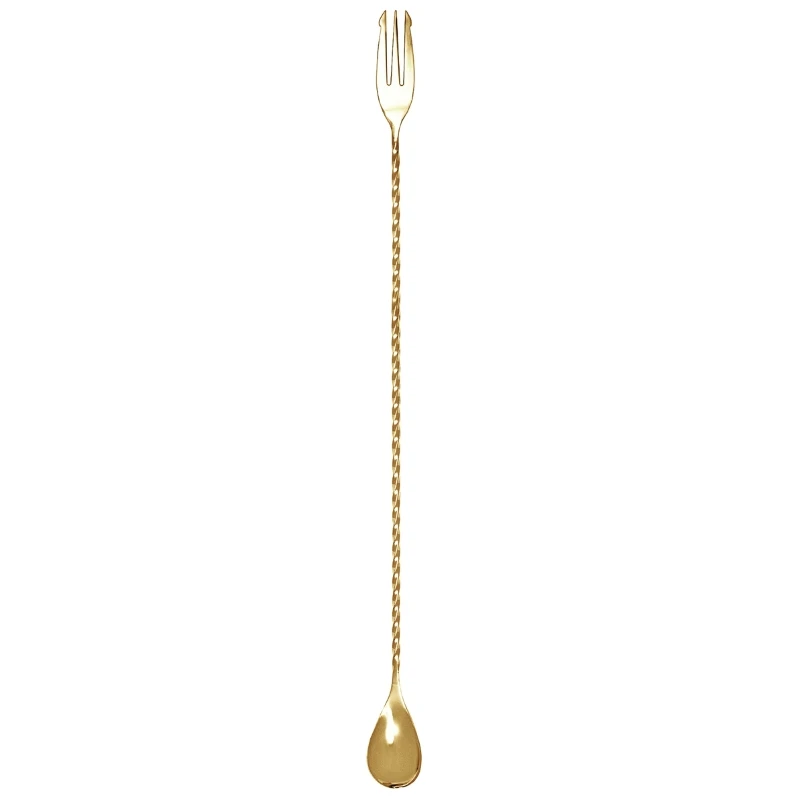 Barprofessional Barspoon Trident 30 cm - Gull MGS0030 by Barprofessional color Svart