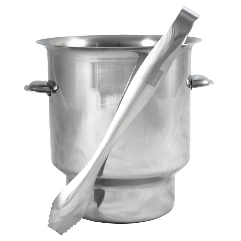 Barprofessional Mini isbøtte og klype ICBMI01 by Barprofessional color Svart