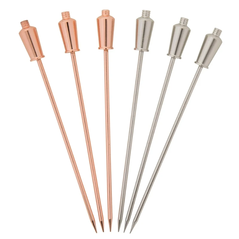 Barprofessional Cocktailpicks Stål Shaker - 6 stk CPS0612 by Barprofessional color Svart