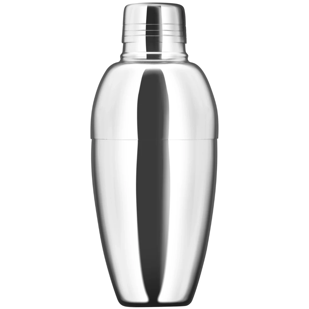 Barprofessional Cobbler Shaker 500 ml - Sølv CKS4500 by Barprofessional color Svart