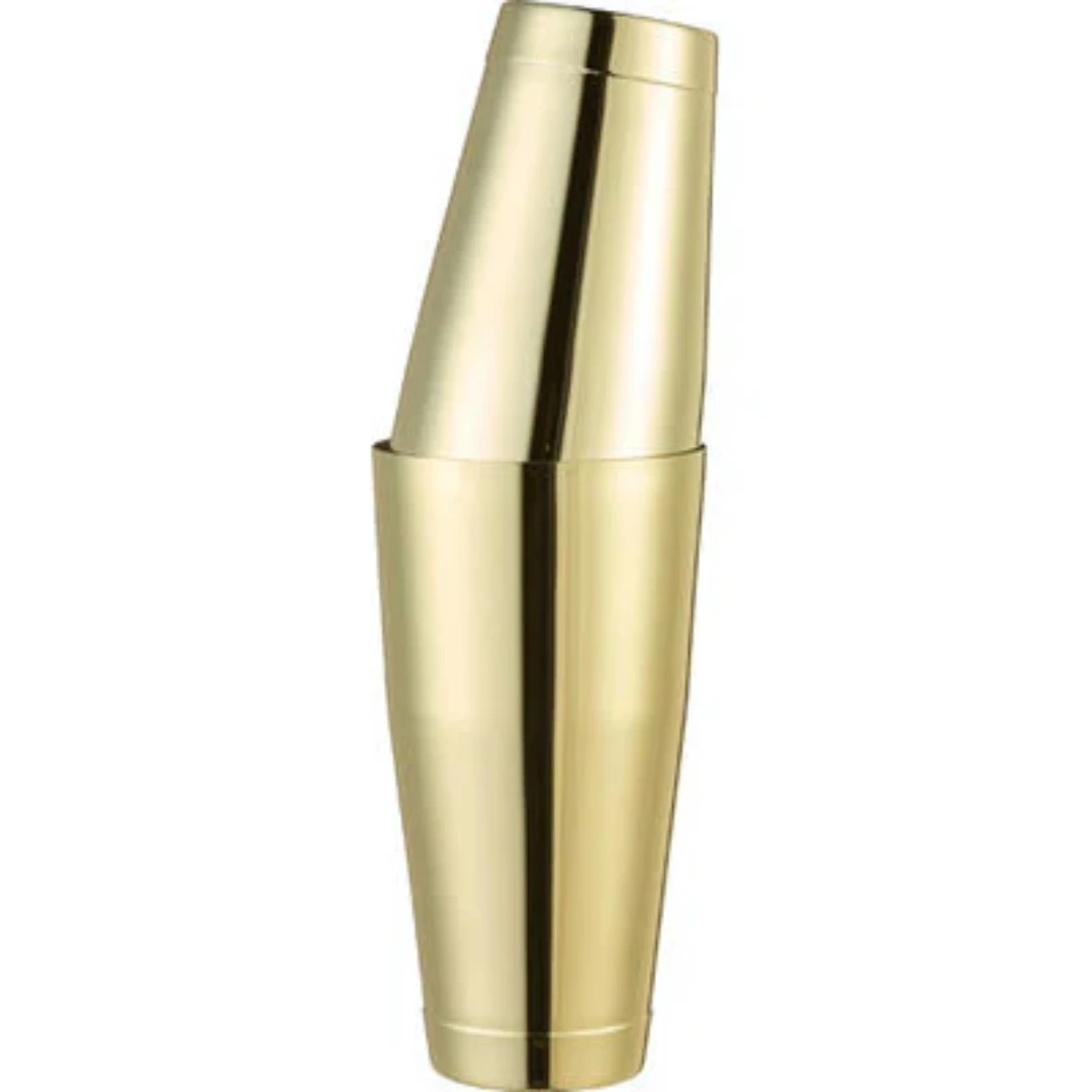 Barprofessional Boston Shaker Stål 800 ml - Gull BSGOL02 by Barprofessional color Svart