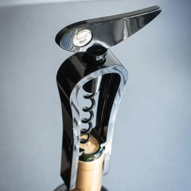 L'Atelier du Vin Chic Monsieur Night Korketrekker 95706 by L'Atelier du Vin color Svart