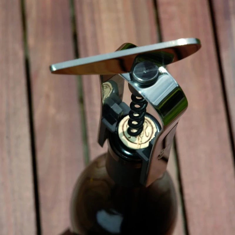 L'Atelier du Vin Chic Monsieur Korketrekker 95244 by L'Atelier du Vin color Svart