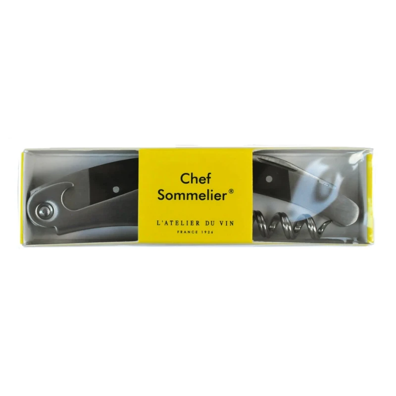 L'Atelier du Vin Chef Sommelier Korketrekker 95015 by L'Atelier du Vin color Svart