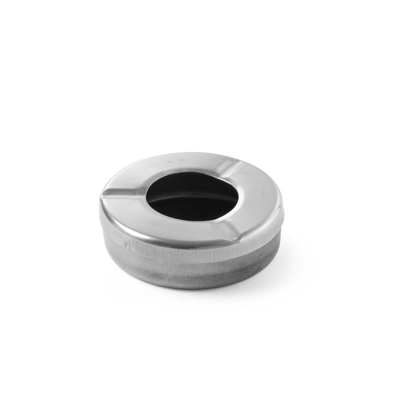 Askebeger med lokk rustfritt stål 9x2,8 cm 440490 by Hendi color Svart