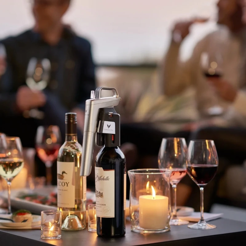 Coravin® Timeless Six+ vinbevaringssystem – Sølvgrå 112331 by Coravin color Silvergrå