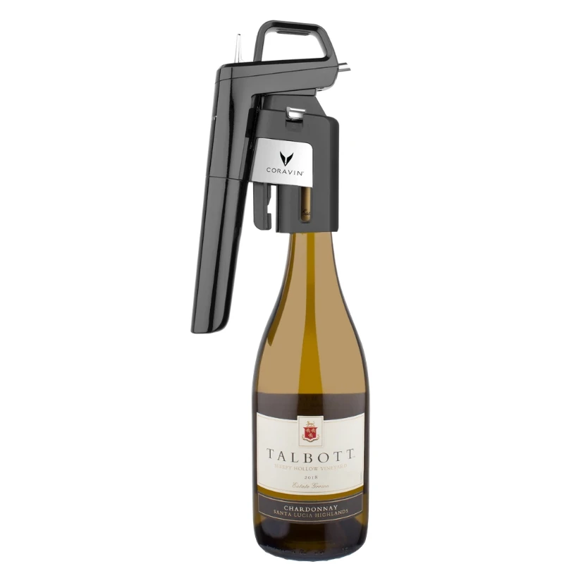 Coravin Timeless Six+ vinbevaringssystem – Pianosort 112326 by Coravin color Piano Svart
