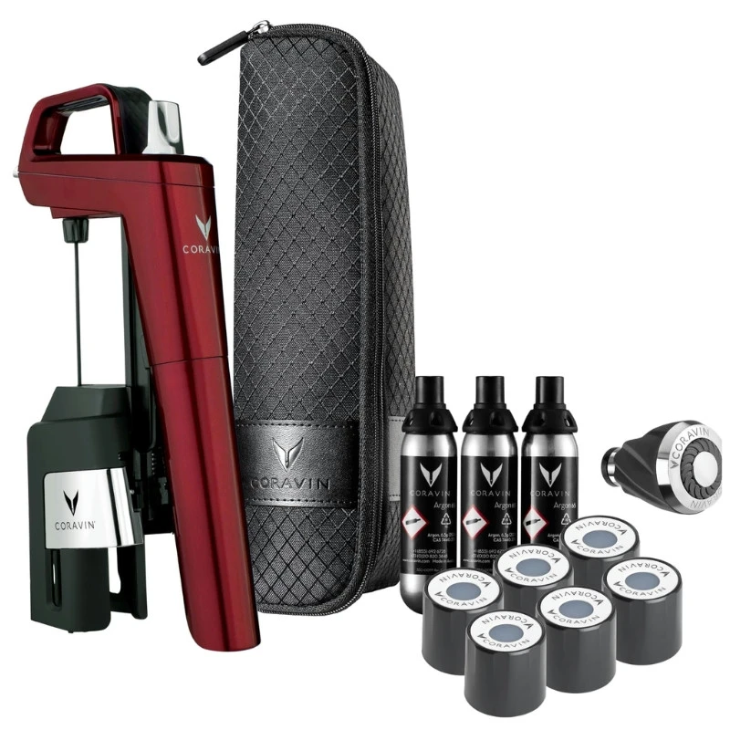 Coravin® Timeless Six+ vinbevaringssystem – Rød 112336 by Coravin color Röd