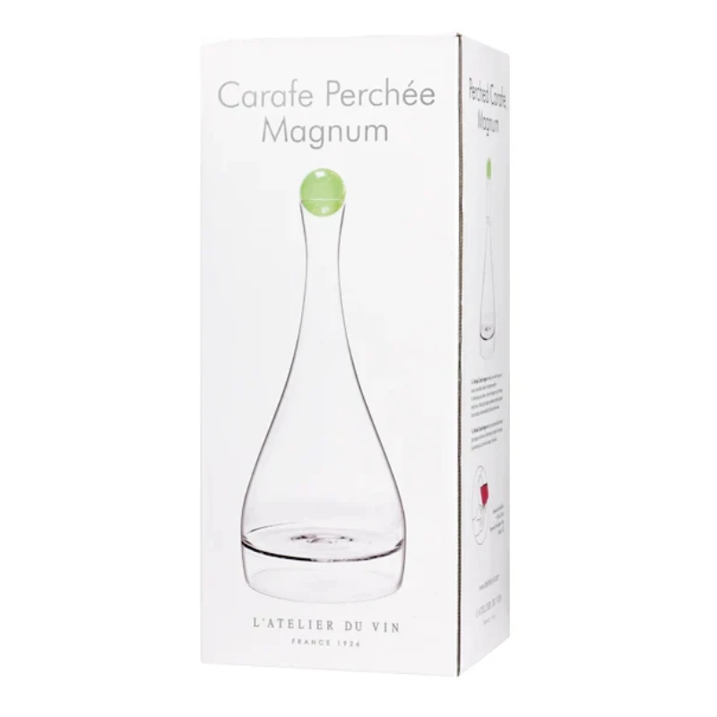 Carafe Perchée Magnum vinkaraffel 95505 by L'Atelier du Vin color Svart