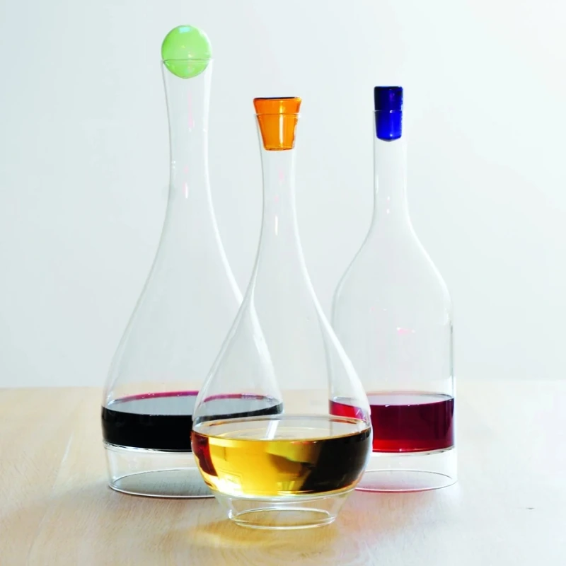 Carafe Perchée Magnum vinkaraffel 95505 by L'Atelier du Vin color Svart