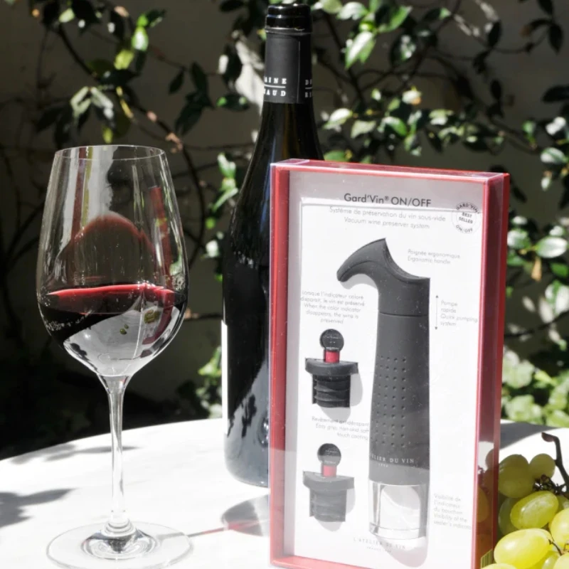 Gard'Vin ON/OFF vinoppbevaringssystem 95382 by L'Atelier du Vin color Svart