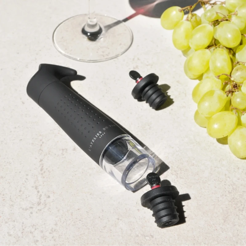 Gard'Vin ON/OFF vinoppbevaringssystem 95382 by L'Atelier du Vin color Svart