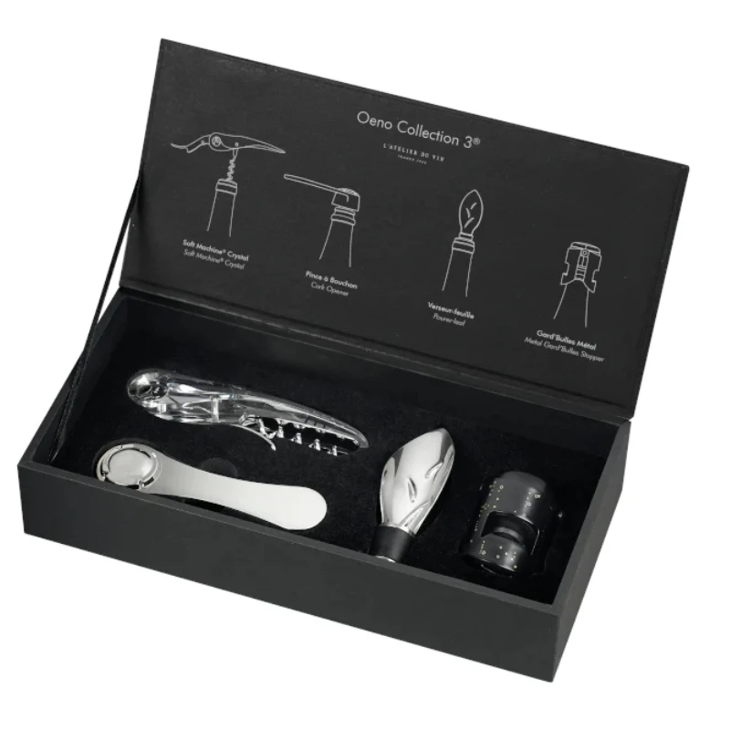 Oeno Collection 3 - vinsett 95702 by L'Atelier du Vin color Svart