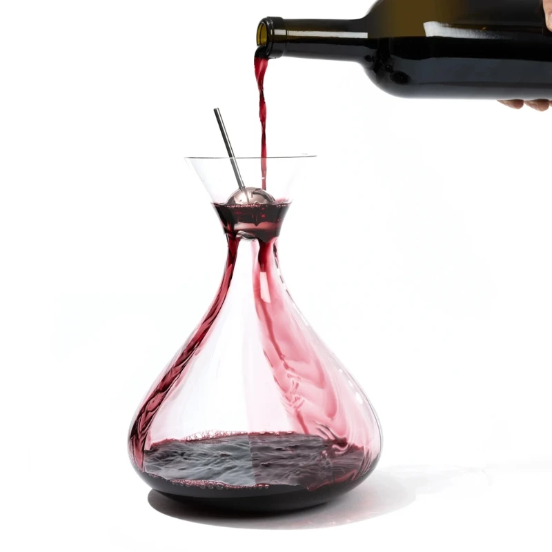 Open Cristal Developer karaffel 95017 by L'Atelier du Vin color Svart
