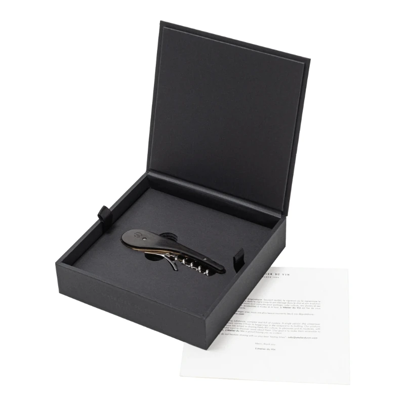 Soft Machine Blade - Le Pierre korketrekker 95772 by L'Atelier du Vin color Svart