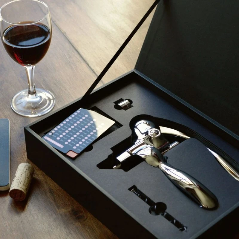 Oeno Box Sommelier - vinsett 95261 by L'Atelier du Vin color Svart