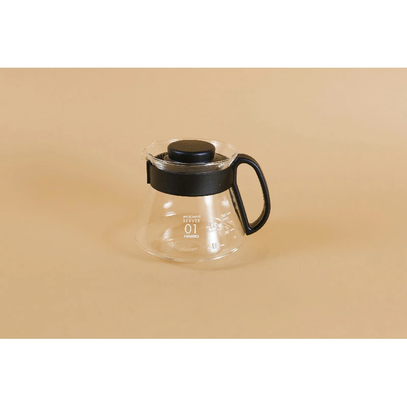 V60 Serveringskanne - 01 - 360 ml XVD-36B by Hario color Svart