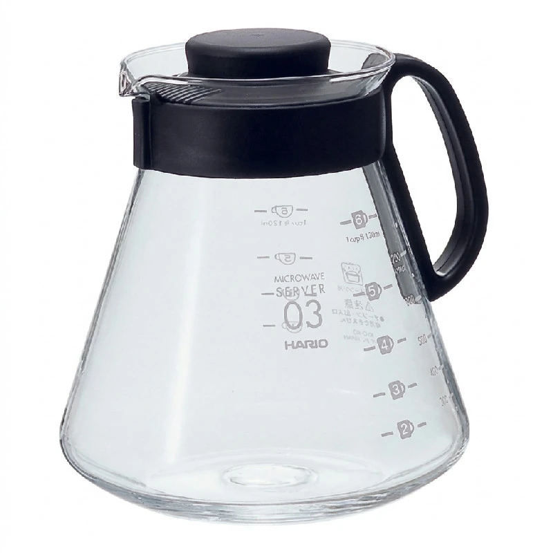 V60 Serveringskanne - 03 XVD-80B by Hario color Svart