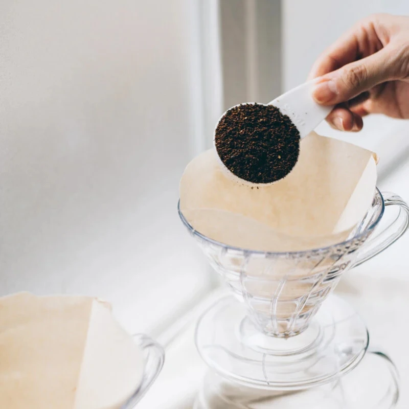 V60 Plast 01 Dripper - Klar VD-01T by Hario color Svart