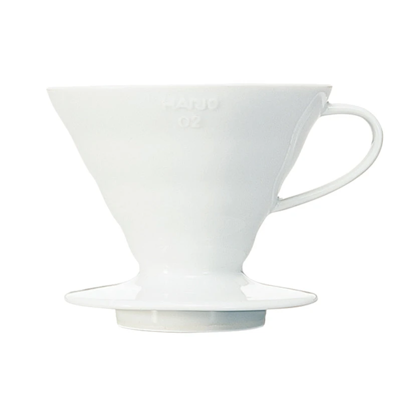 V60 Keramisk Colour 02 Dripper - Hvit VDC-02W by Hario color Svart