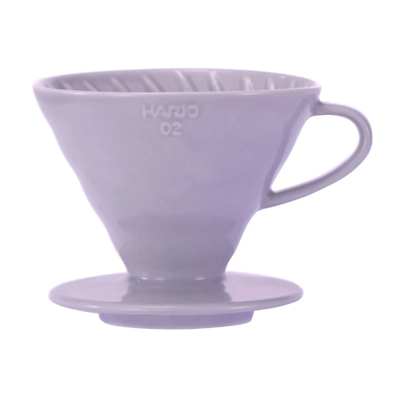 V60 Keramisk Colour 02 Dripper - Lilla VDC-02-PUH by Hario color Svart
