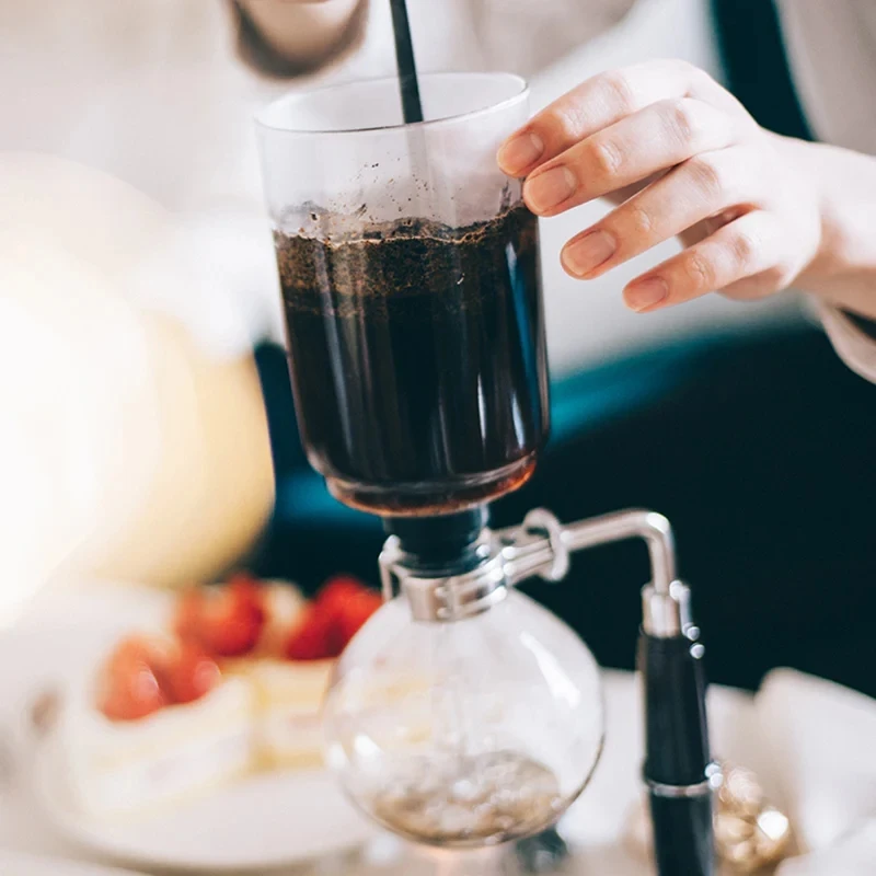 Kaffesifon Technica Hario 5 kopper (600ml) TCA-5 by Hario color Svart