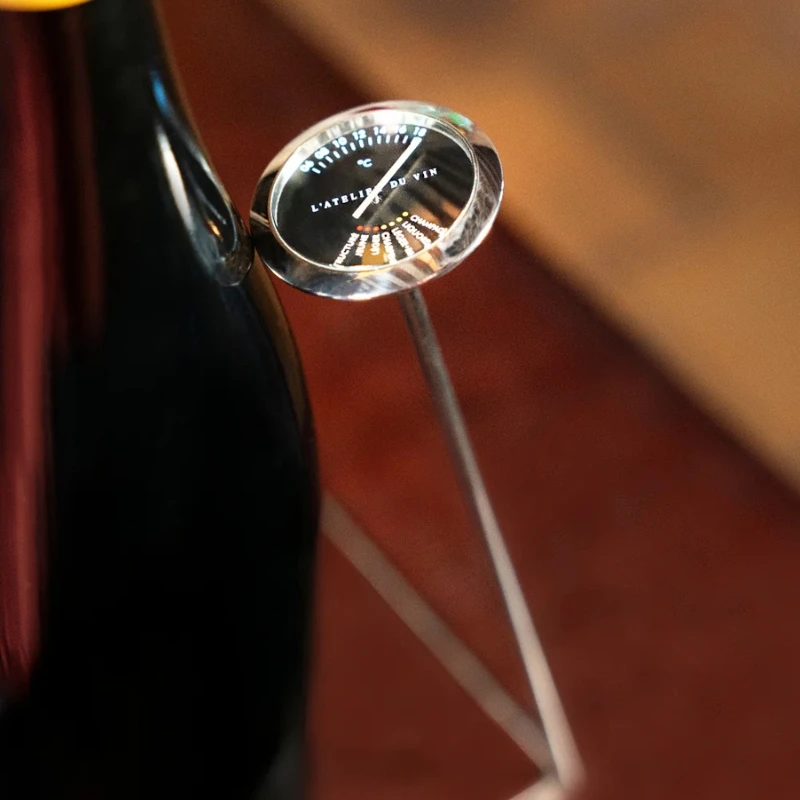 Vintermometer til vin 95248 by L'Atelier du Vin color Svart