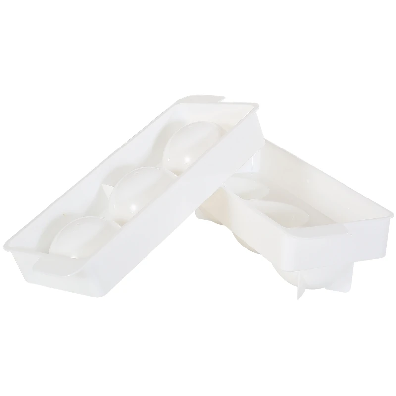 Isbitform til 3 runde isbiter 5 cm YSB0050 by Barprofessional color Svart