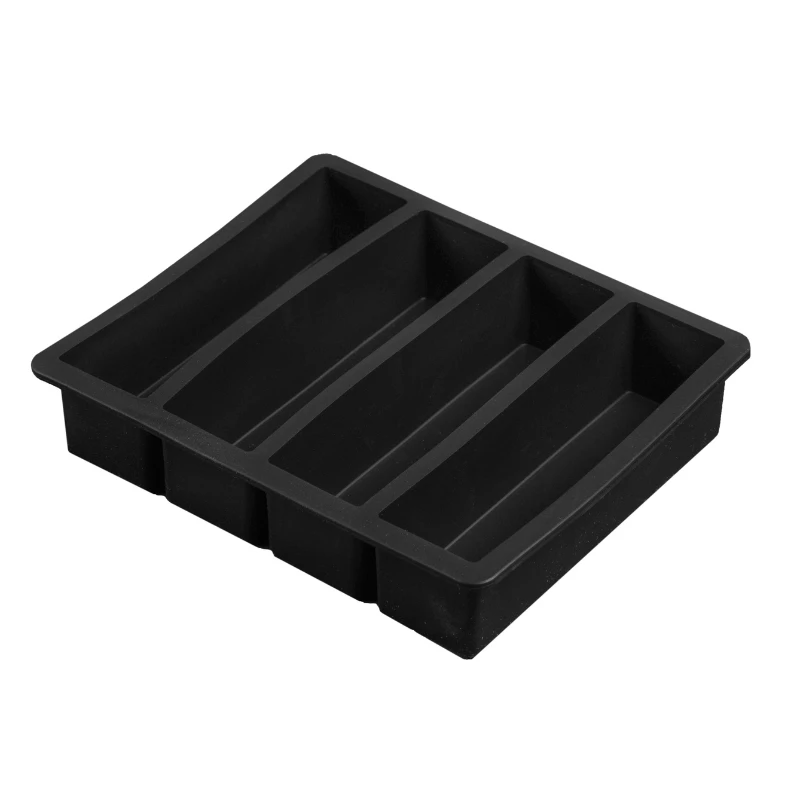 Isbitbrett til Collins 13x3 cm - 4 stk YSC1303 by Barprofessional color Svart