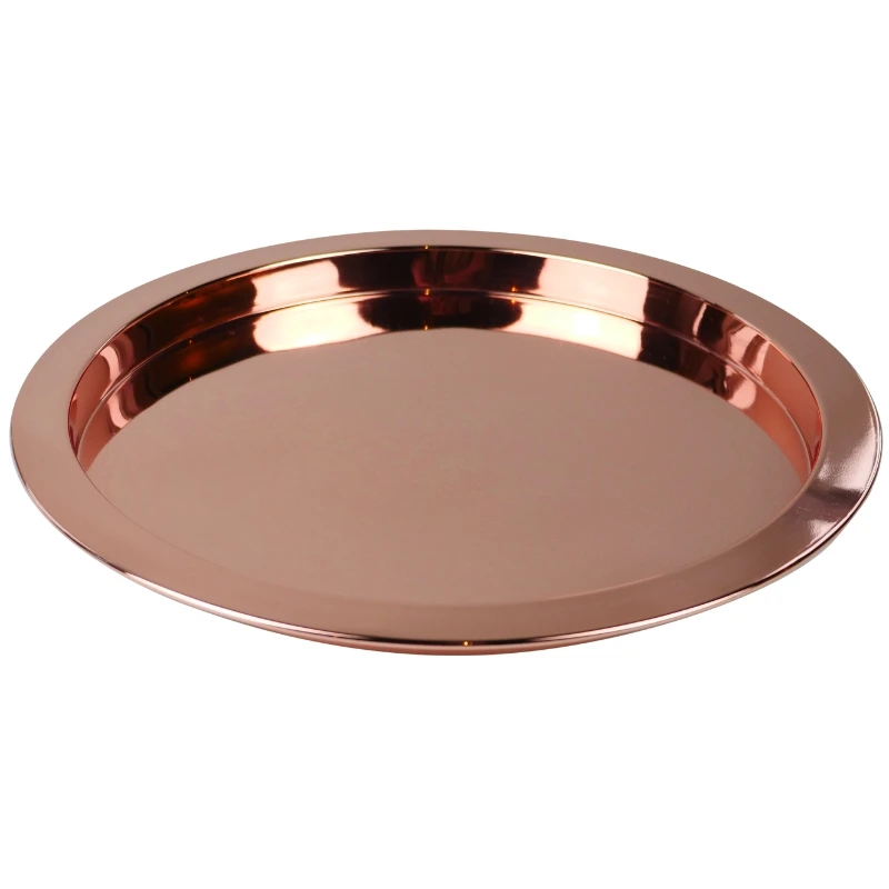 Serveringsbrett kobber 38 cm SRC0038 by Barprofessional color Rostfritt stål