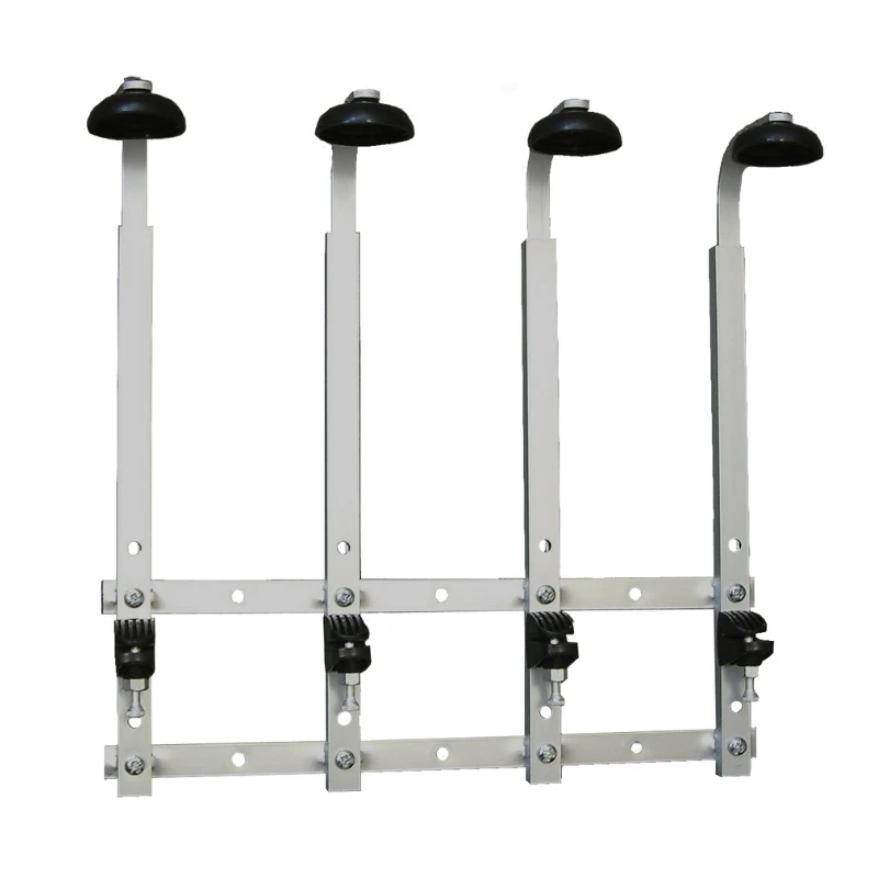 Flaskeholder til vegg - 4 stk WHR0004 by Barprofessional color Svart