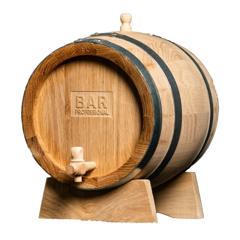 Eikefat 5 liter BAR0500 by Barprofessional color Svart