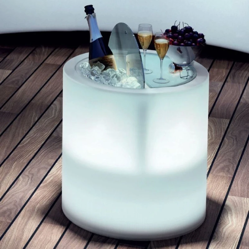 Winebowl Party + LED - 55 cm diameter WTR0055 by Barprofessional color Svart