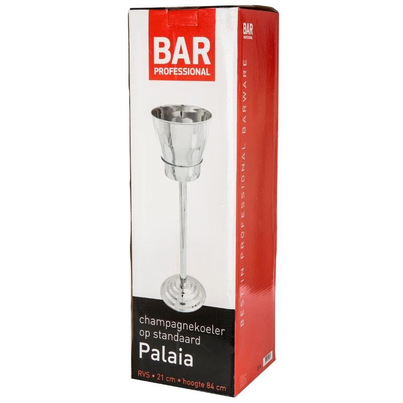 Vinkjøler & stativ Palaia – enkeltsidig WKRV084 by Barprofessional color Svart