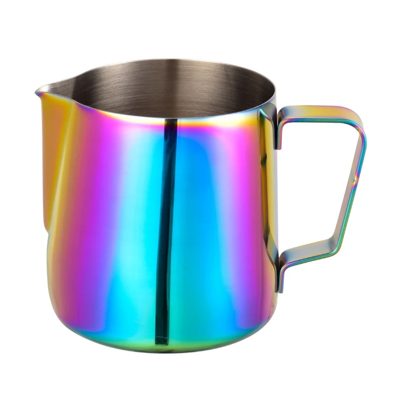 Melkemugge rainbow 250 ml MJRC250 by Barprofessional color Svart