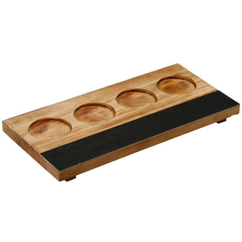Displaybrett til smaking til 4 glass PPCM2063 by Barprofessional color Transparant